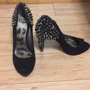Sam Edelman Open Toe Studded High Heel
